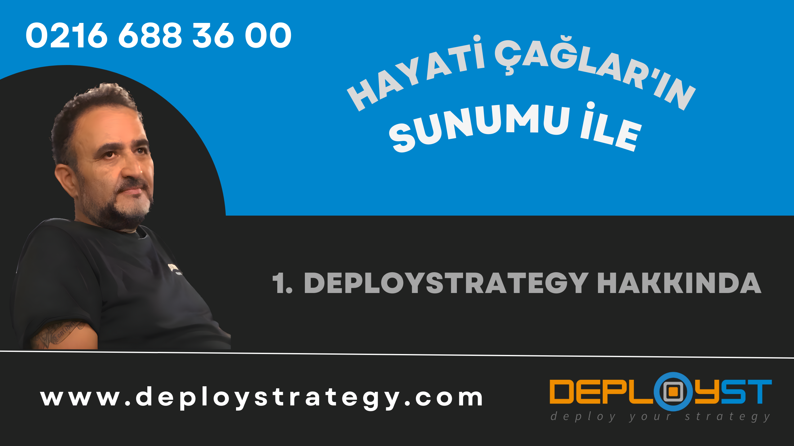 1. Deploystrategy Eğitimi Giriş 